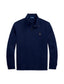 Polo Ralph Lauren - Premium Estate-Rib Knit Quarter Zip Jumper - Navy