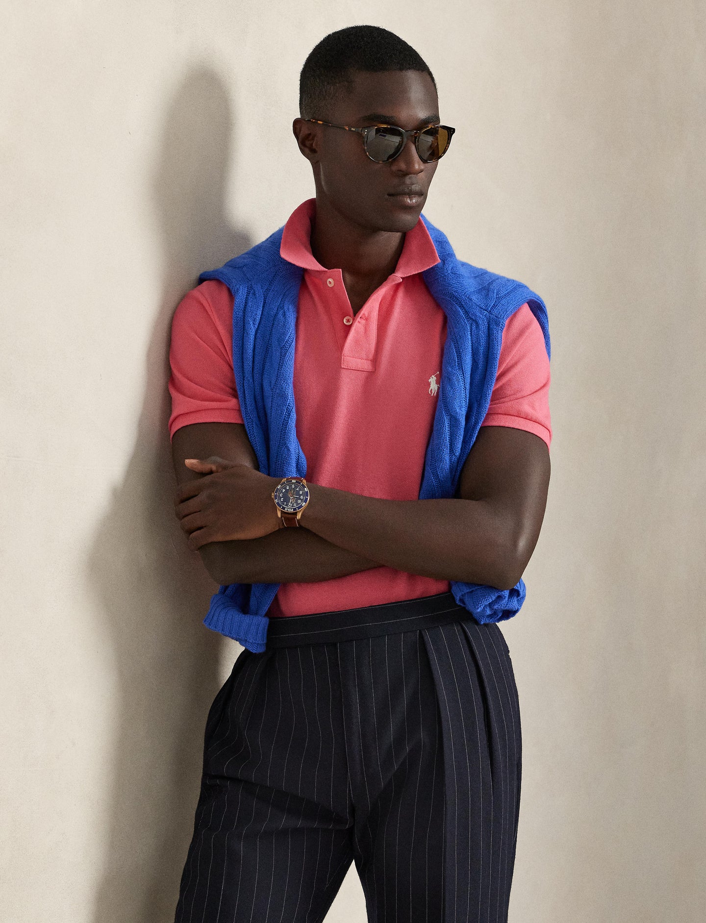 Polo Ralph Lauren - Custom Fit Mesh Polo - Hot Pink