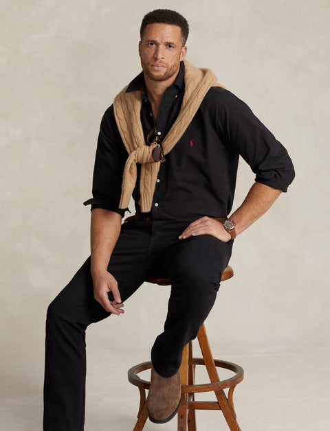 Polo Ralph Lauren - Oxford Shirt - Big & Tall Sizes - Black