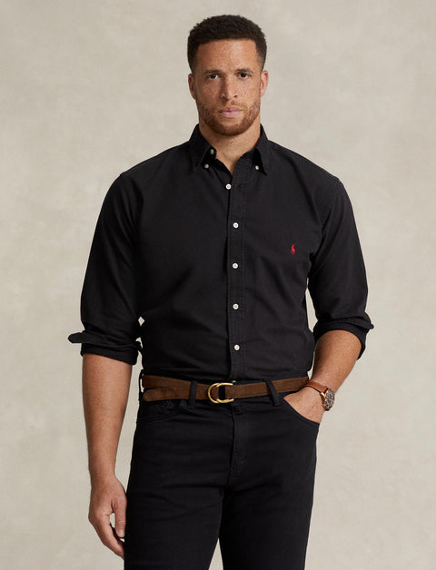 Polo Ralph Lauren - Oxford Shirt - Big & Tall Sizes - Black