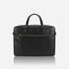 Jekyll and Hide - Slim Zip Top Briefcase - Mocha | Colt | Black