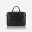 Jekyll and Hide - Slim Zip Top Briefcase - Mocha | Colt | Black