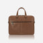 Jekyll and Hide - Slim Zip Top Briefcase - Mocha | Colt | Black