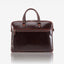 Jekyll and Hide - Slim Zip Top Briefcase - Mocha | Colt | Black
