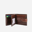 Jekyll And Hide - Bifold Wallet With Coin And ID Window - Mocha | Tan | Black