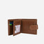 Jekyll And Hide - Bifold Wallet With Coin And ID Window - Mocha | Tan | Black