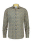 A Fish Named Fred - Minimal Flower Shirt - Navy/Yellow
