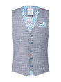A Fish Named Fred - Waistcoat - Structure - Blue