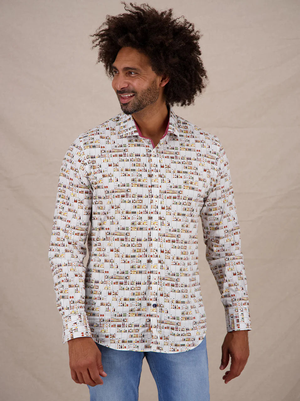 A Fish Named Fred - Liquor Store Shirt - White