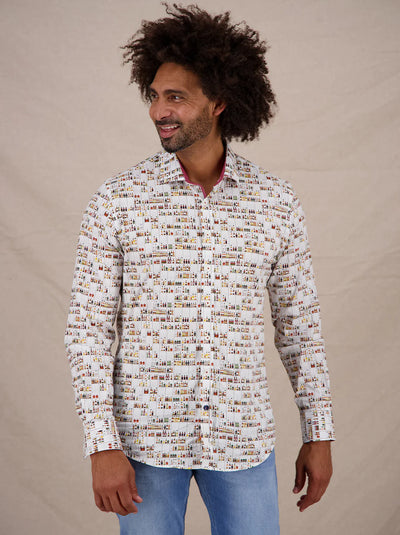 A Fish Named Fred - Liquor Store Shirt - White