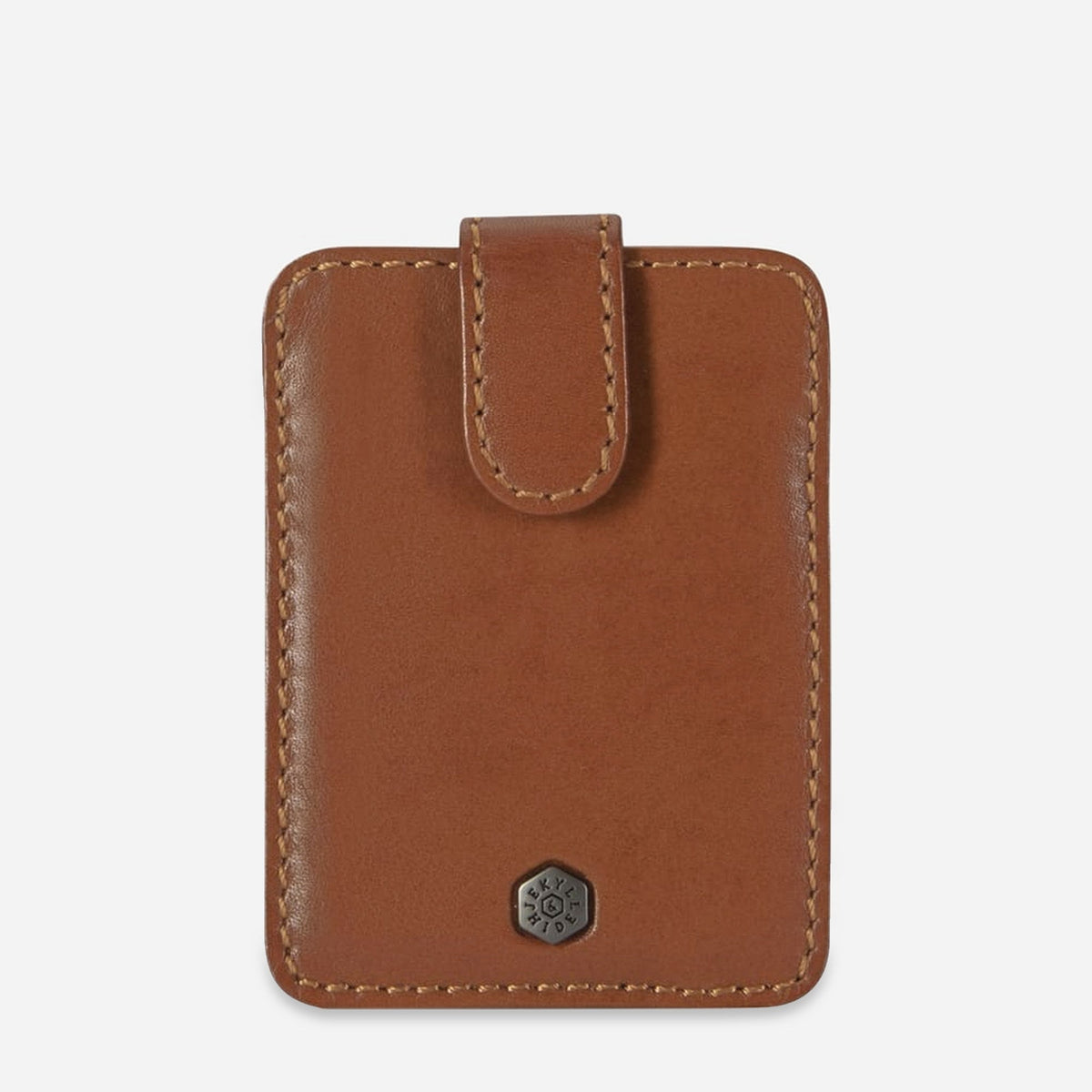 Jekyll and Hide - Compact Tab Card Holder - Black | Mocha | Tan