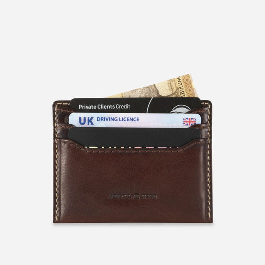 Jekyll and Hide - Leather Card Holder - Black | Mocha | Tan