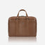 Jekyll and Hide - 17" Multi Compartment Briefcase - Mocha | Colt | Black