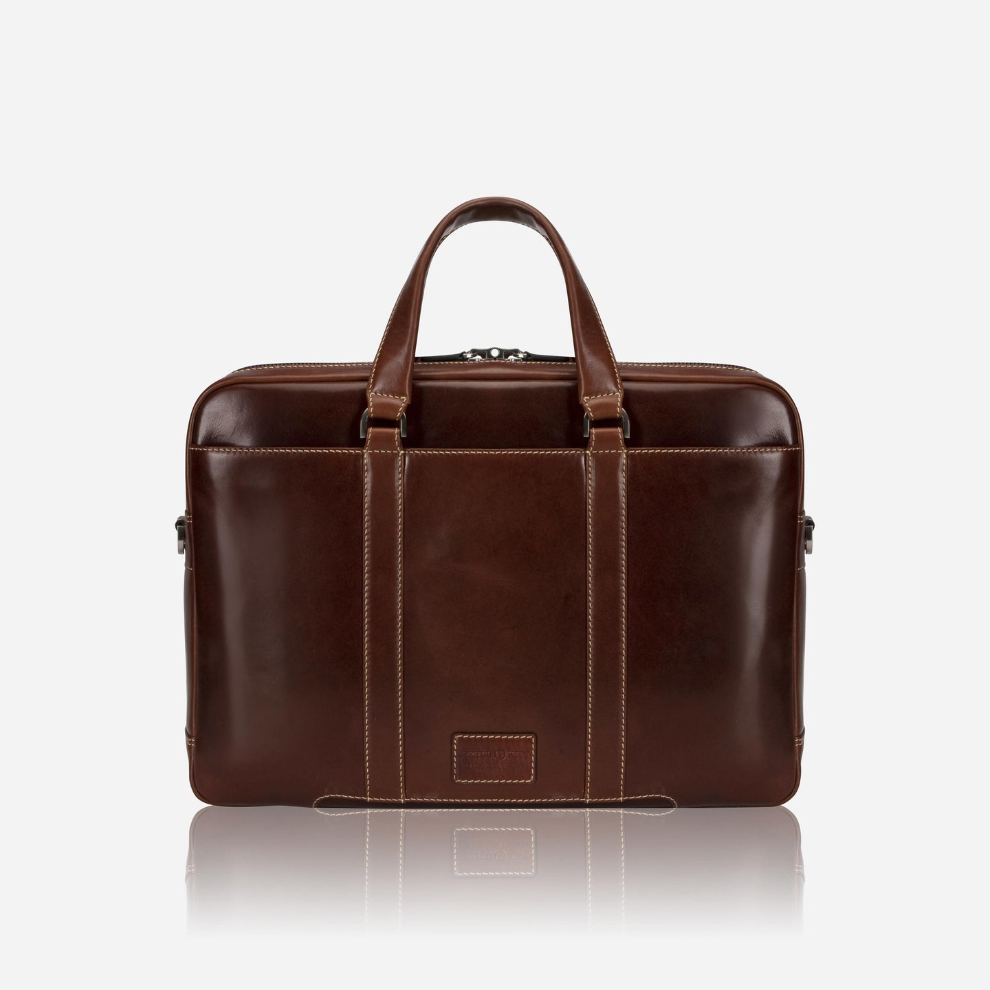 Jekyll and Hide - 17" Multi Compartment Briefcase - Mocha | Colt | Black