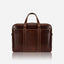 Jekyll and Hide - 17" Multi Compartment Briefcase - Mocha | Colt | Black