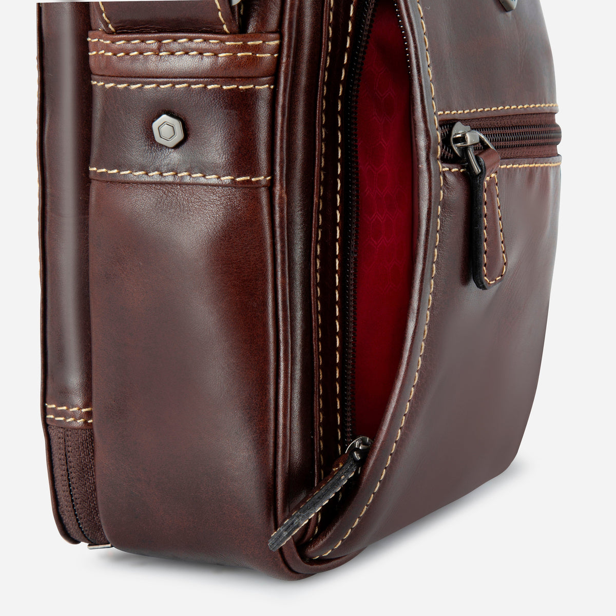 Jekyll and Hide - Detailed Crossbody Bag - Colt | Mocha | Black | Tobacco