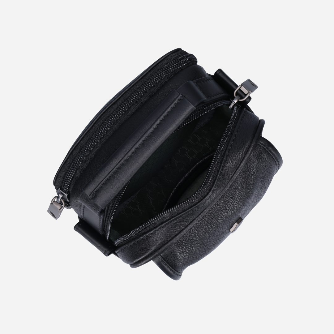Jekyll and Hide - Detailed Crossbody Bag - Colt | Mocha | Black | Tobacco