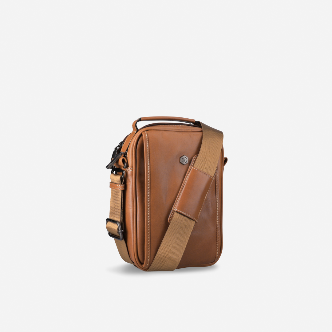 Jekyll and Hide - Detailed Crossbody Bag - Colt | Mocha | Black | Tobacco