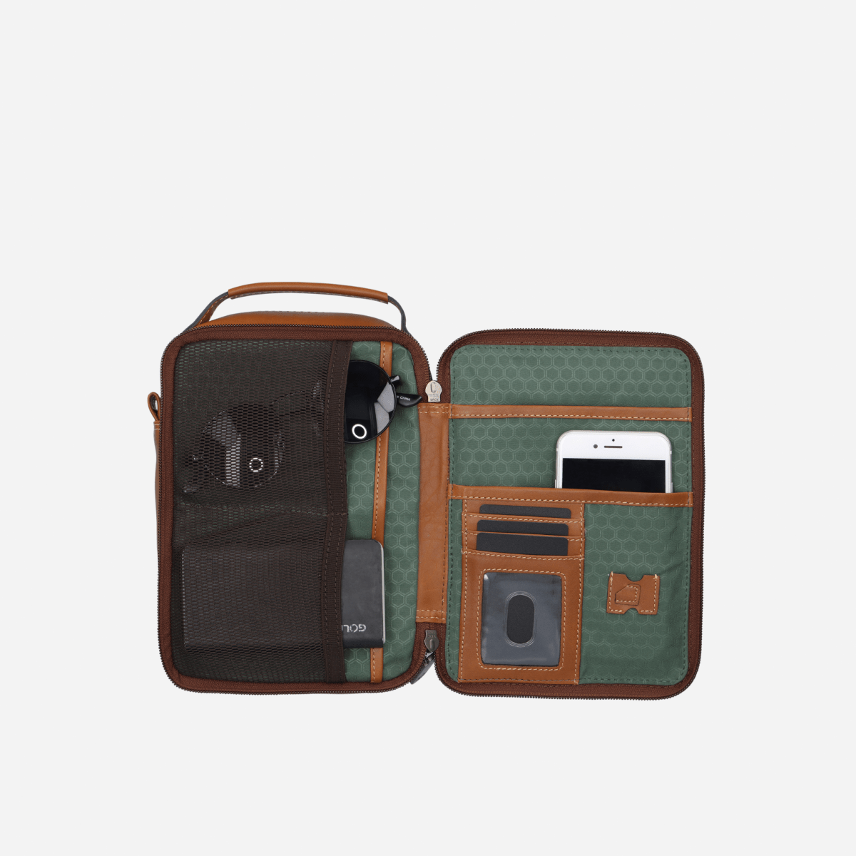 Jekyll and Hide - Detailed Crossbody Bag - Colt | Mocha | Black | Tobacco