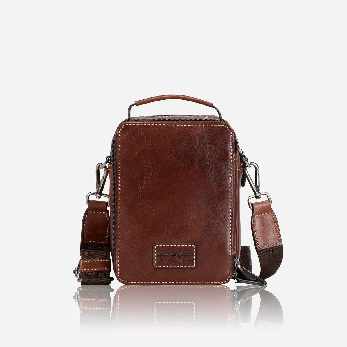 Jekyll and Hide - Detailed Crossbody Bag - Colt | Mocha | Black | Tobacco