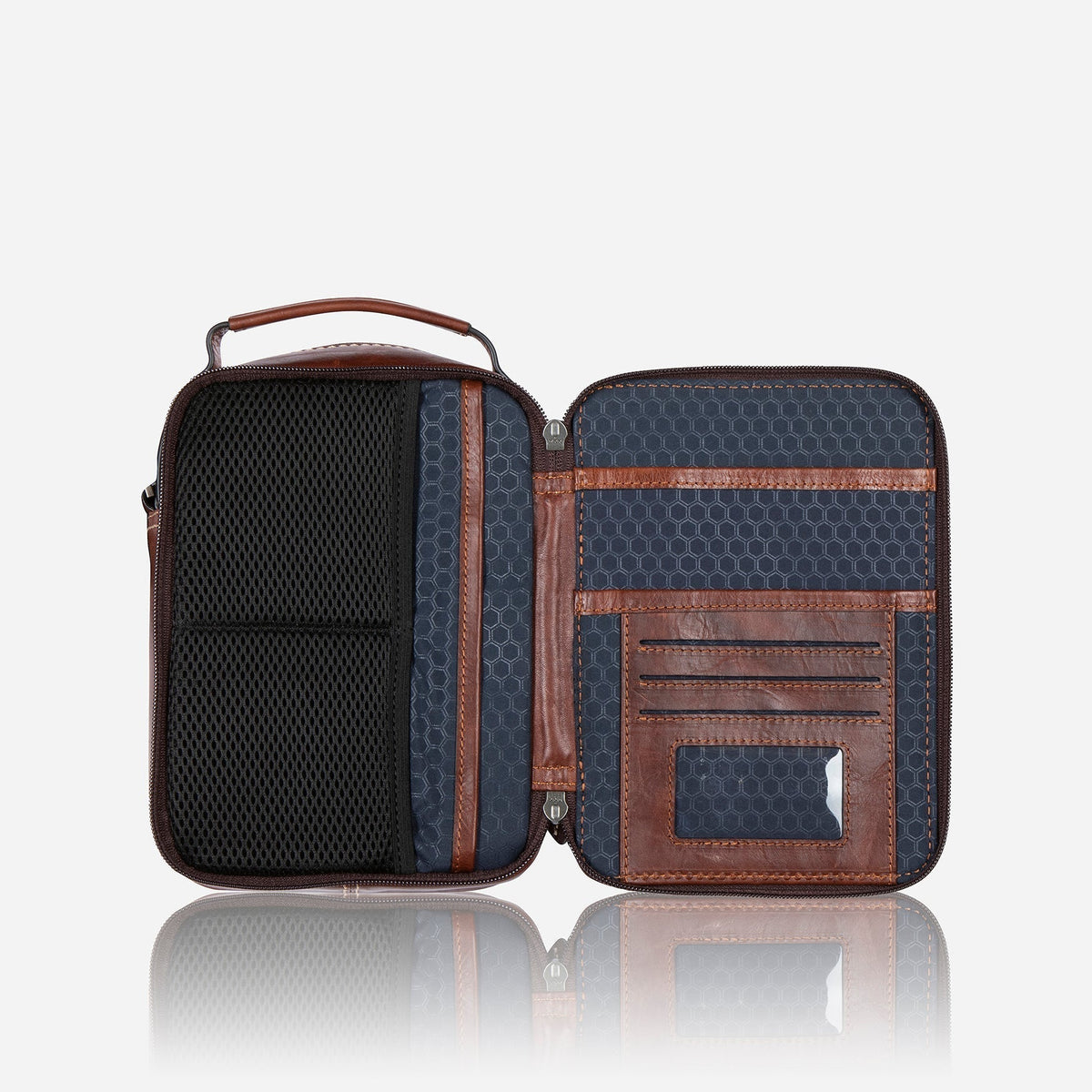 Jekyll and Hide - Detailed Crossbody Bag - Colt | Mocha | Black | Tobacco