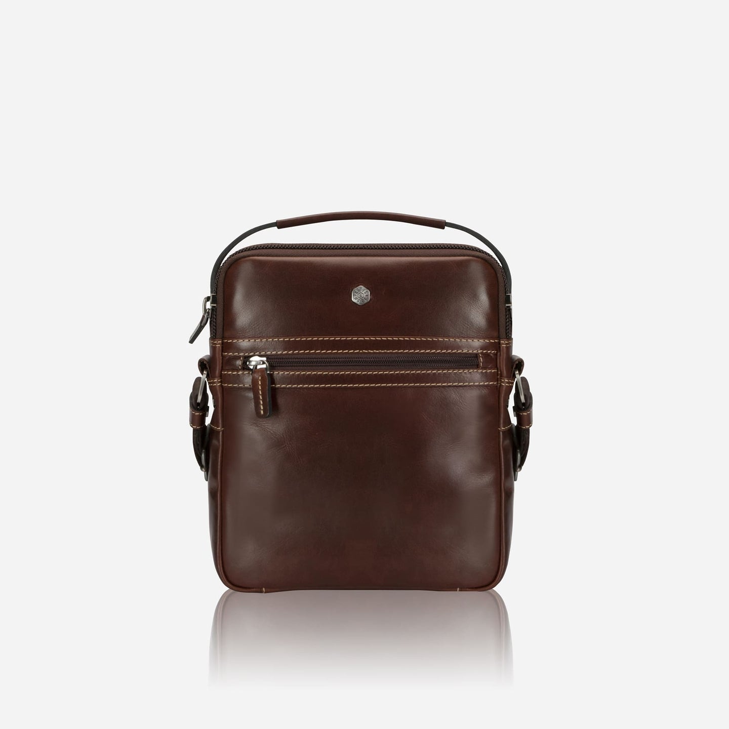 Jekyll and Hide - Crossbody Organiser - Mocha | Colt | Black