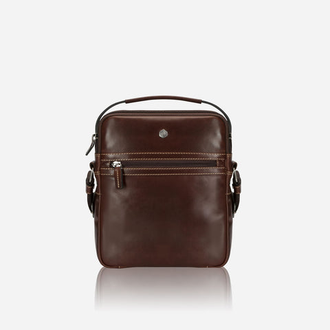 Jekyll and Hide - Crossbody Organiser - Mocha | Colt | Black