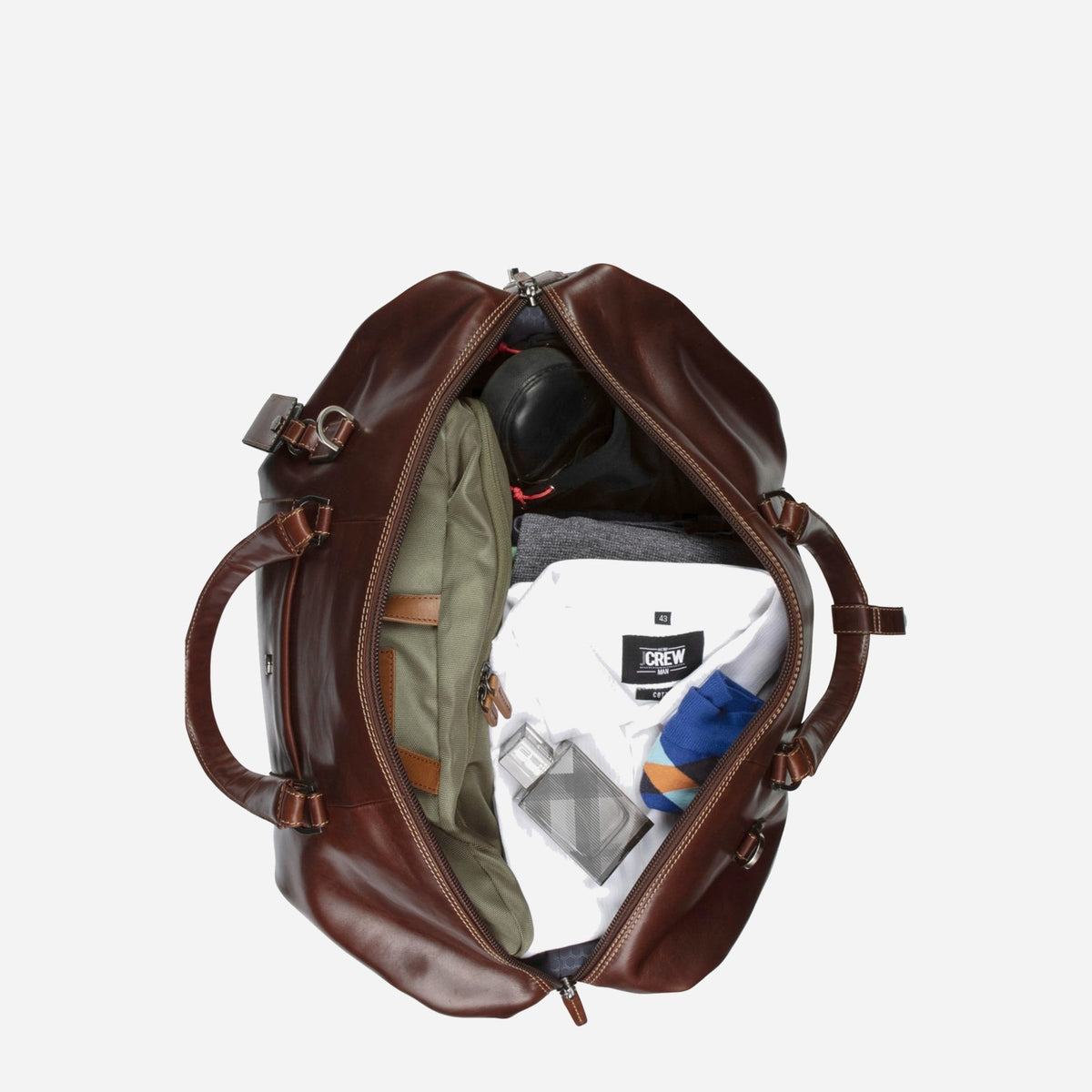Jekyll and Hide - Cabin Weekender - Duffle - 50cm - Colt | Mocha - OVERSIZE PARCEL