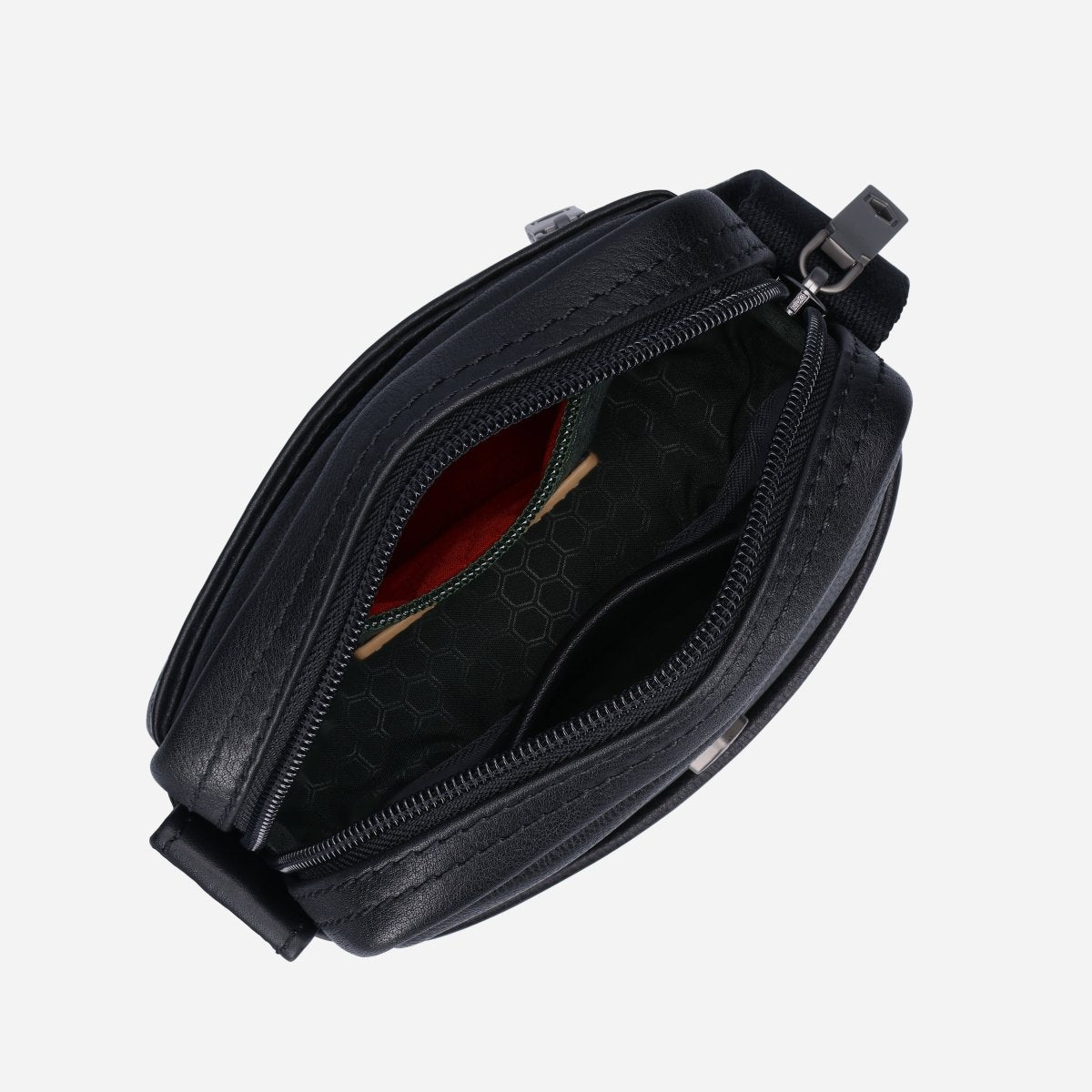 Jekyll and Hide - Small Crossbody Organiser - Mocha | Tan | Black