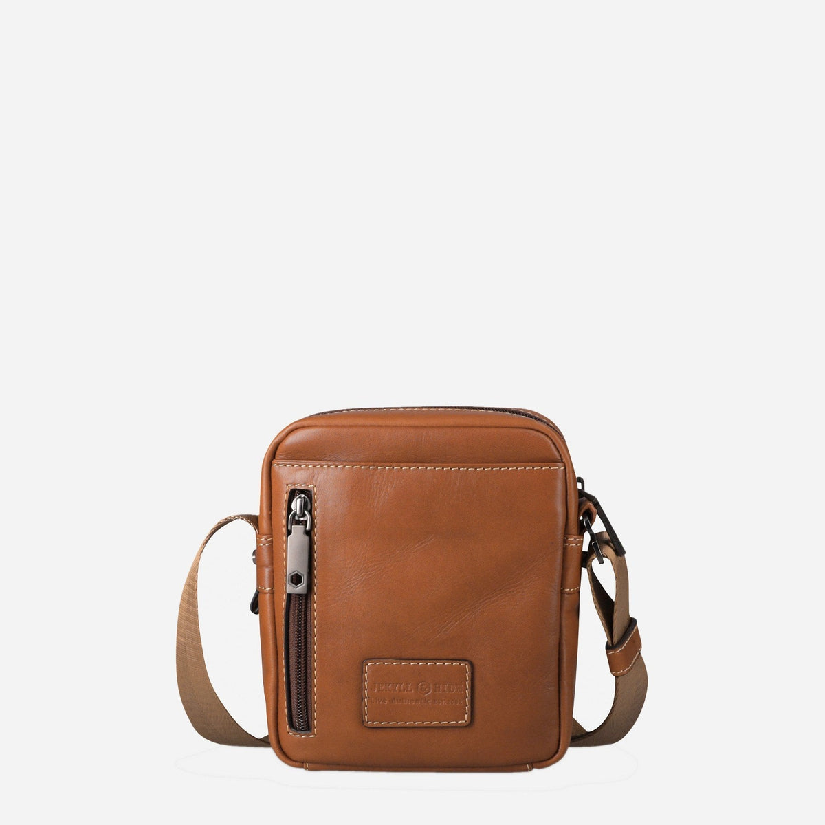Jekyll and Hide - Small Crossbody Organiser - Mocha | Tan | Black