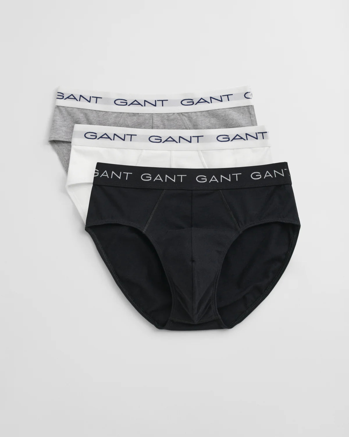 GANT - 3-Pack Briefs - Light Grey Melange
