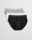 GANT - 3-Pack Briefs - Light Grey Melange