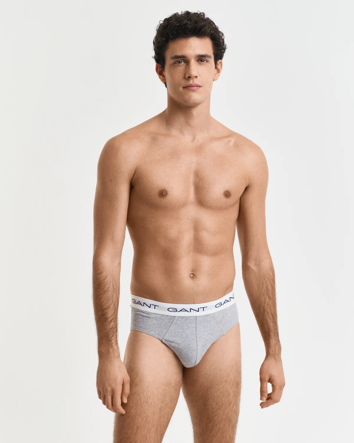 GANT - 3-Pack Briefs - Light Grey Melange
