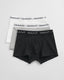 GANT - 3 Pack Trunks - Grey/Black/White