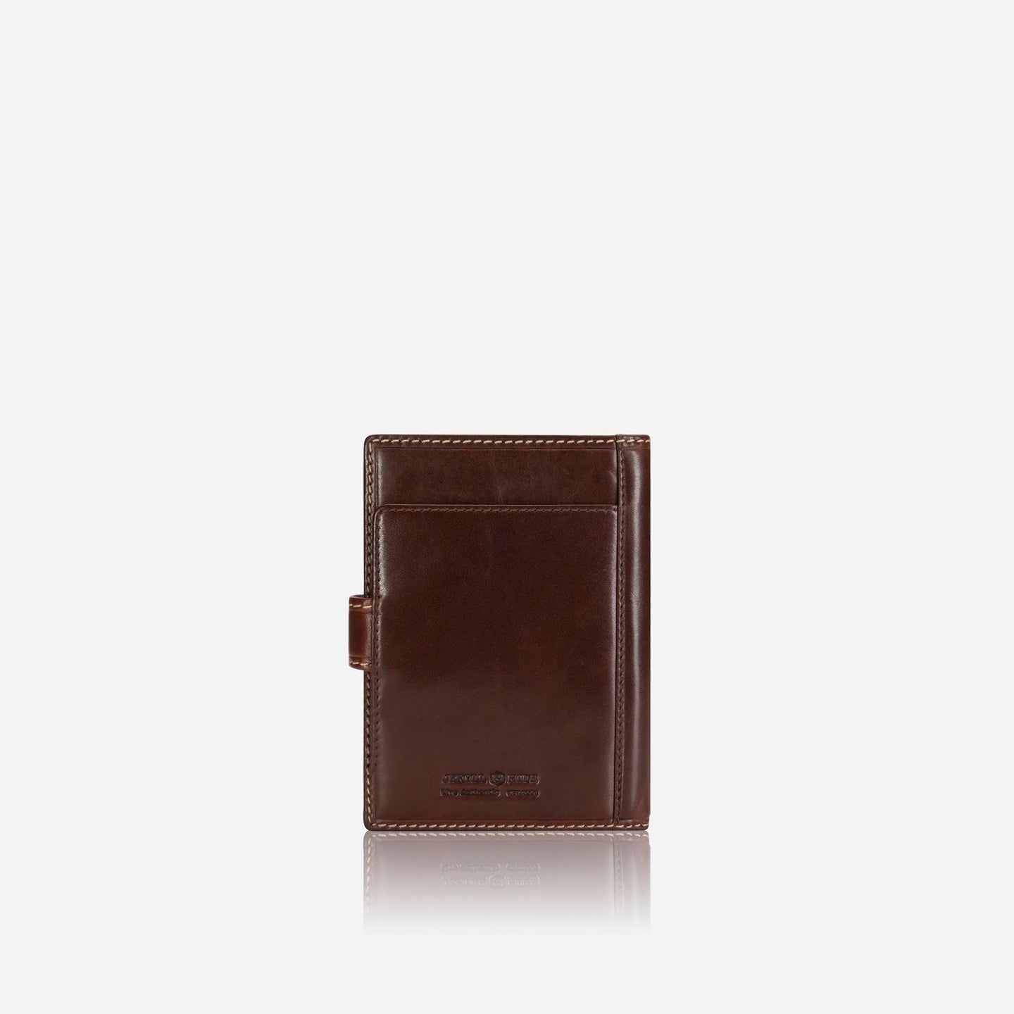 Jekyll and Hide - Passport Wallet And Organiser - Tan | Mocha in rich brown leather with RFID protection.