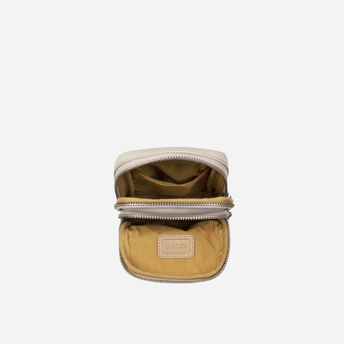 Jekyll and Hide - Womens Small Mobile Phone Sling Purse - Mulitple Colours interior view with compartments.