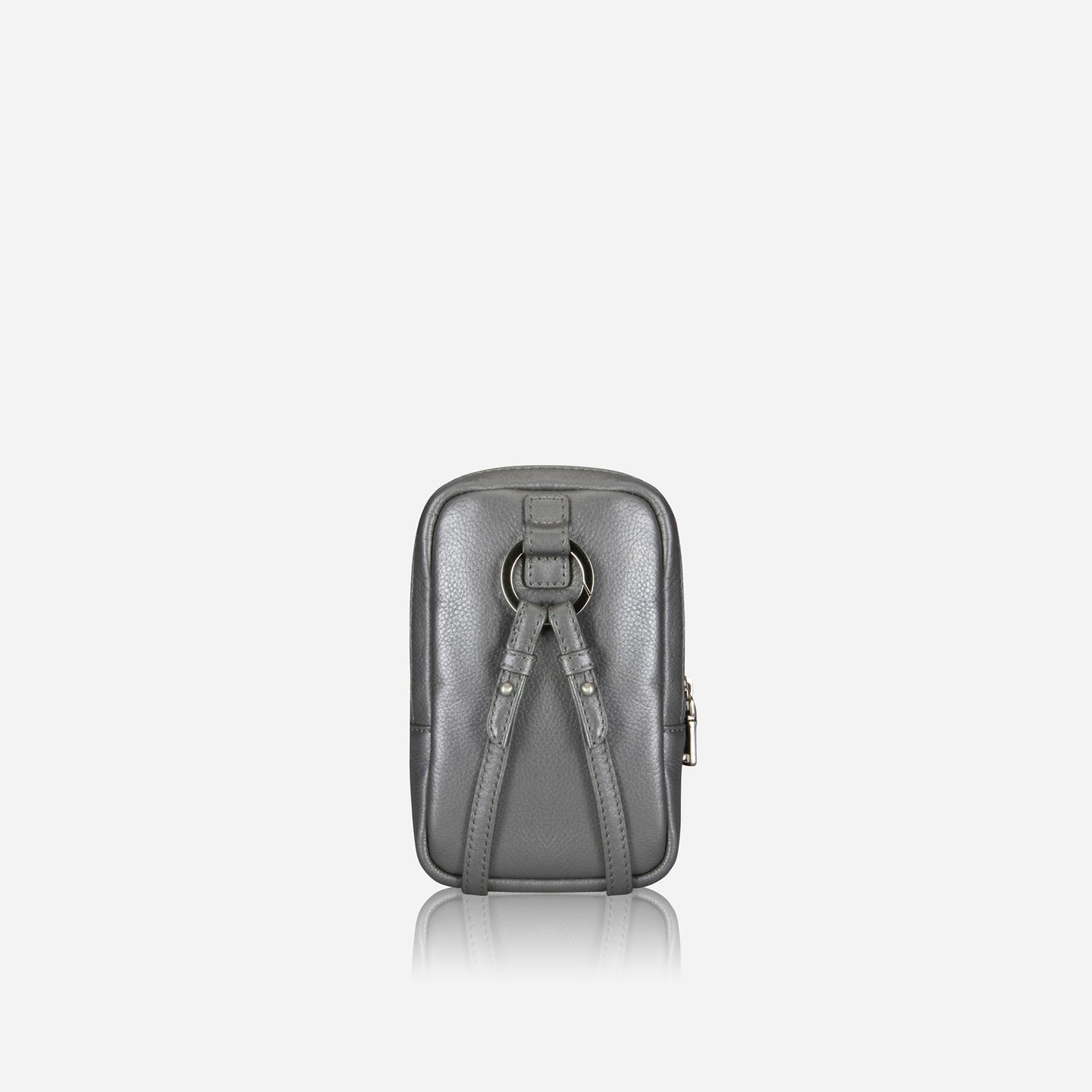 Jekyll and Hide - Womens Small Mobile Phone Sling Purse - Mulitple Colours in gray with adjustable strap
