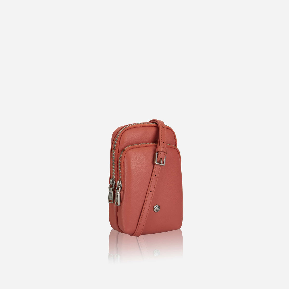 Jekyll and Hide - Womens Small Mobile Phone Sling Purse - Mulitple Colours in a stylish pink hue.
