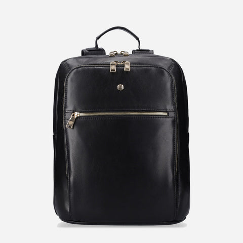 Jekyll and Hide - Ladies Business Backpack 38cm - Black | Tan