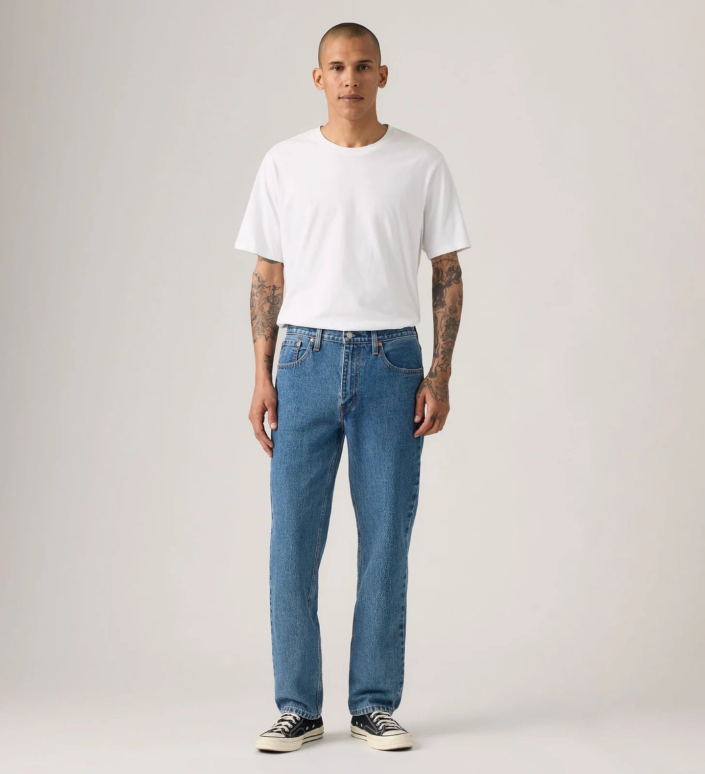 Levi - 516 Red Tab Jean - Straight Fit - Stonewash