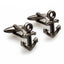 OTAA - Anchor Cufflinks - Antique Silver