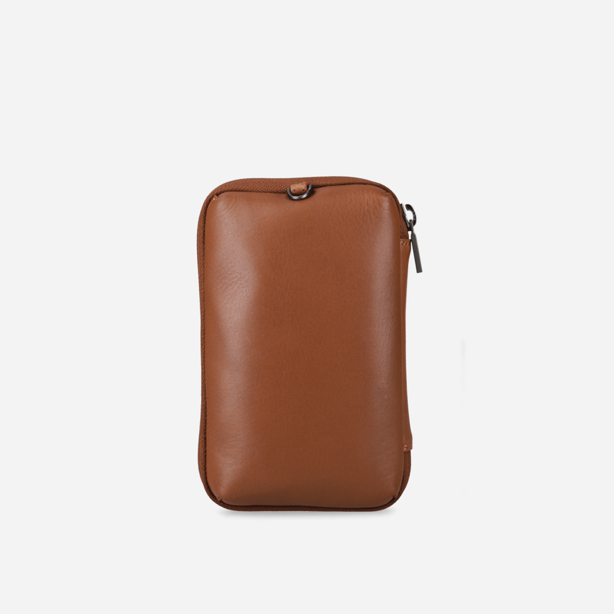 Jekyll and Hide - Compact Zip Around Cable Pouch - Tan | Black | Mocha