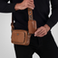 Jekyll and Hide - Men's Utility Pouch - Black | Mocha