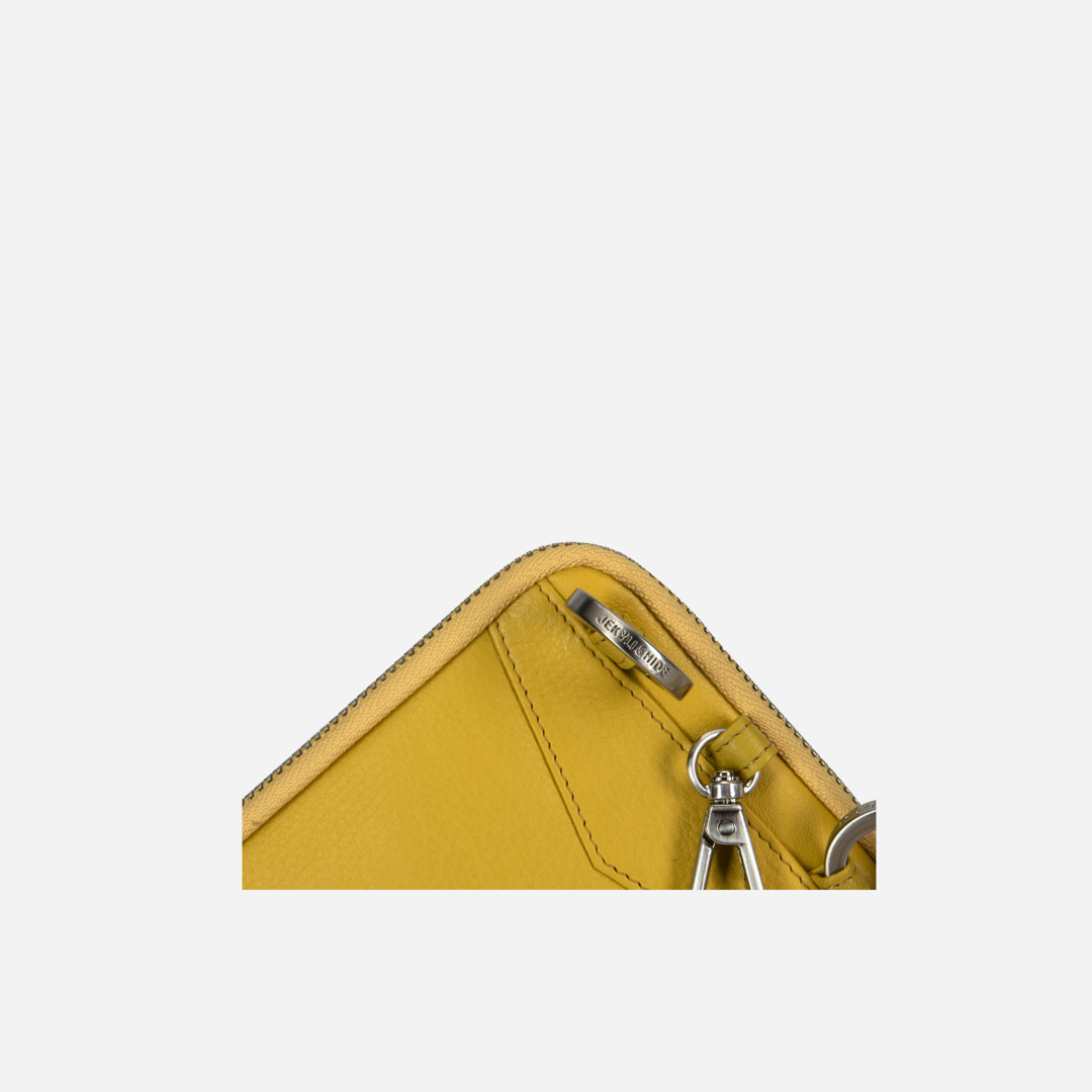 Jekyll and Hide - Mobile Phone Pouch With Strap - Black | Tan | Multiple Colours, showcasing premium leather craftsmanship.