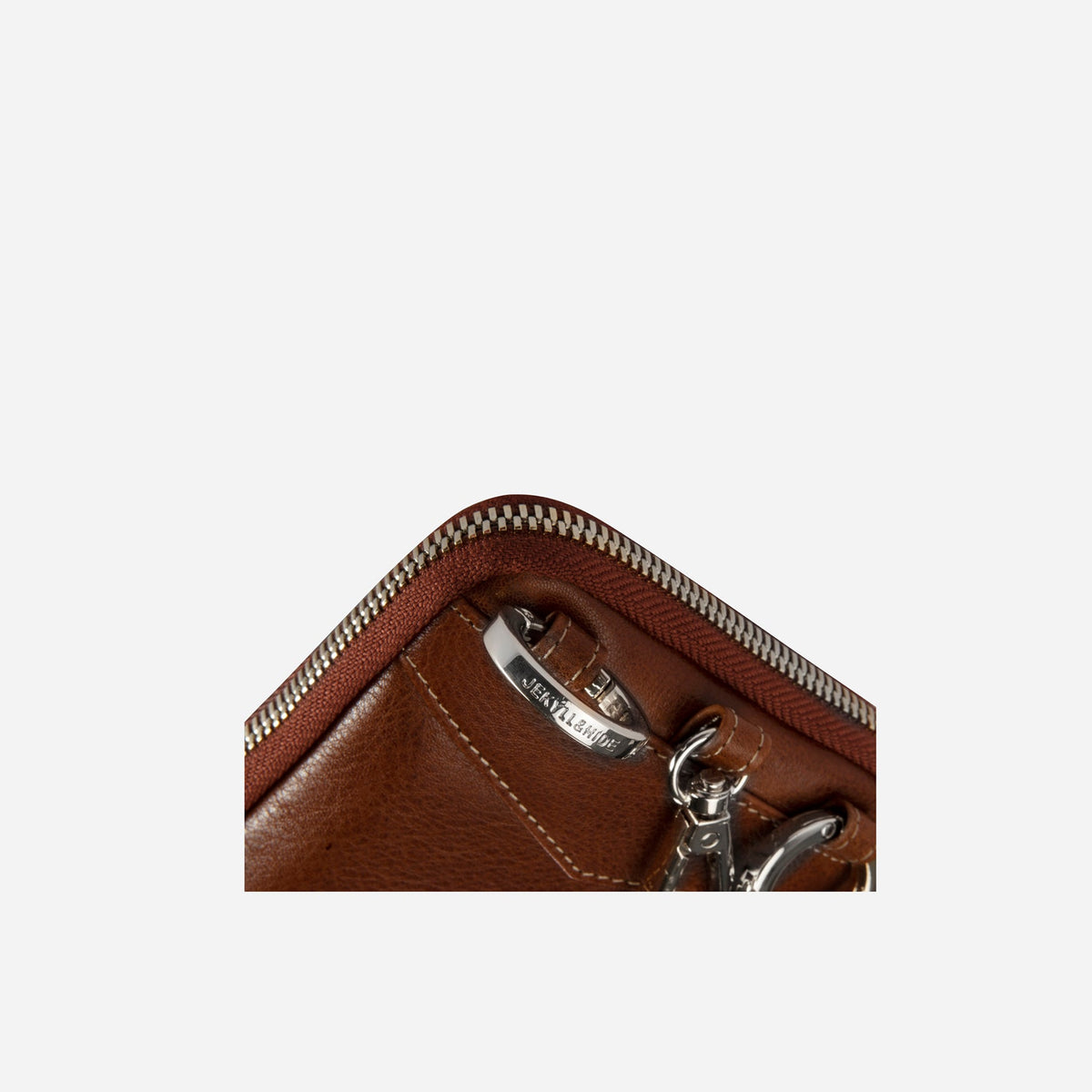 Jekyll and Hide - Mobile Phone Pouch With Strap - Black | Tan | Multiple Colours featuring premium leather and stylish zipper.
