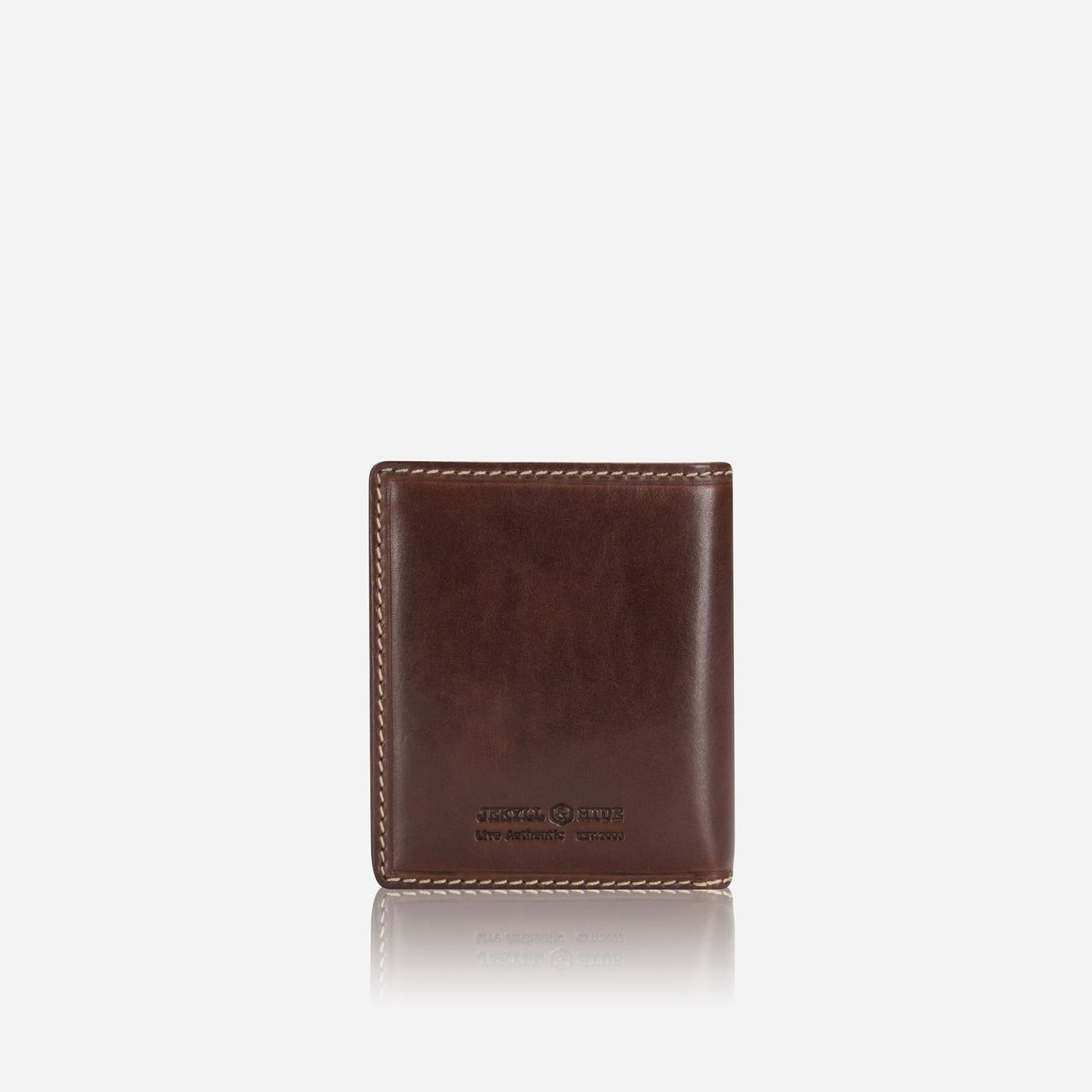 Jekyll and Hide - Large Bifold Wallet With ID Window & Coin Pouch - Tan | Mocha | Black