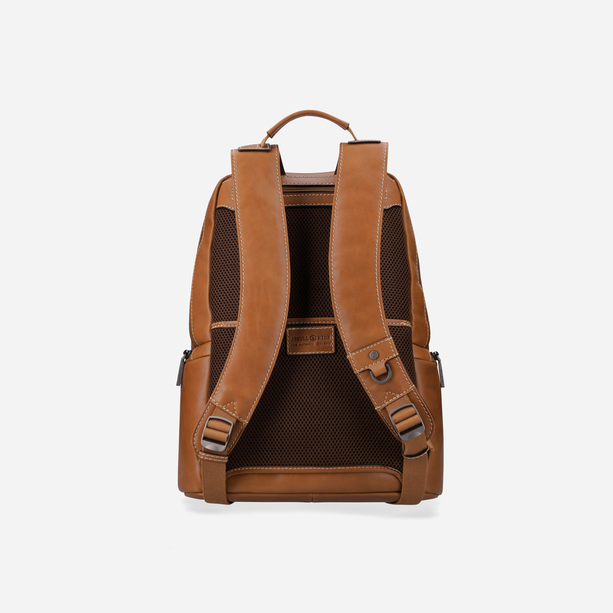 Jekyll and Hide - 13" Casual Leather Backpack - Black | Colt