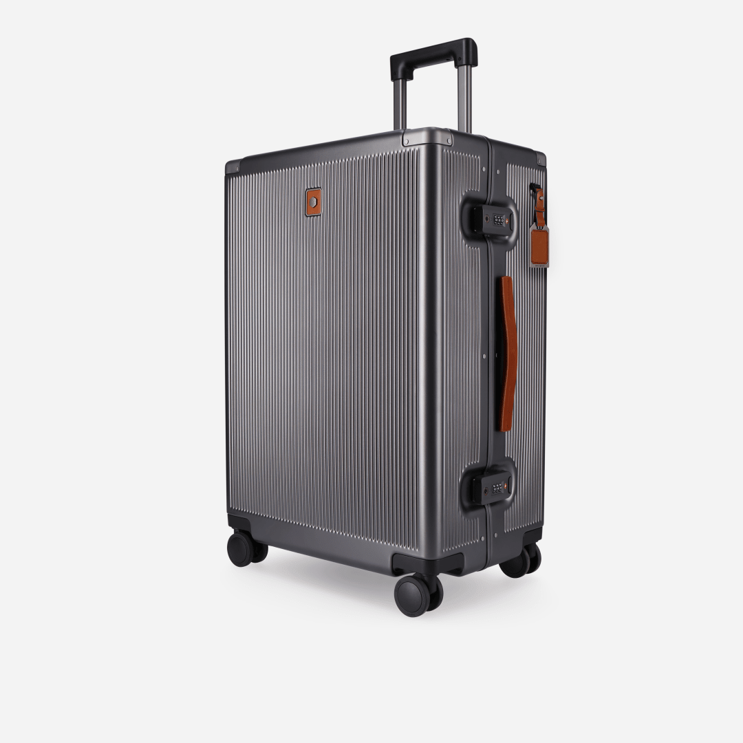 Jekyll and Hide - Medium Check-In Suitcase - 67cm (70 L) - Silver - OVERSIZE PARCEL