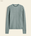 R.M.Williams - Seaforth cable-knit sweater - Agate
