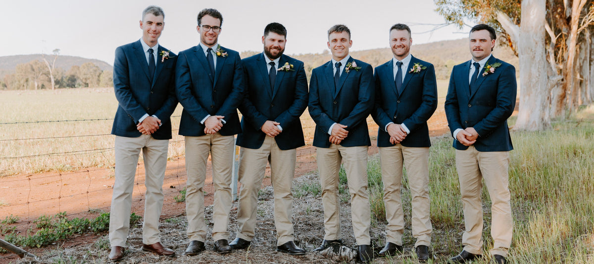 Wedding Fittings for the Groom & Groomsmen